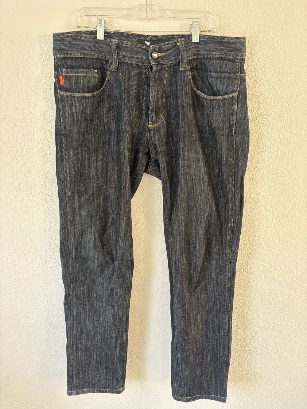 Sa1nt Motorcycle Denim Dyneema Model 3013 Indigo 5 pocket 36W 36L